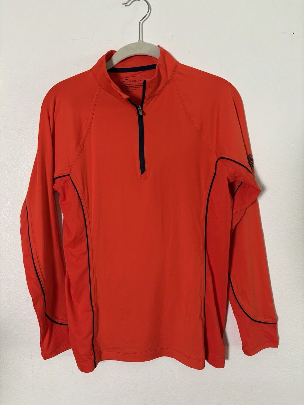 Peter Millar 1/2 Zip Pullover UPF 50+ Sun Protection Size Small Golf Outdoors